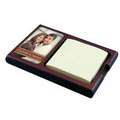 Mahogany Stick Note Holder With Sublimatable Insert